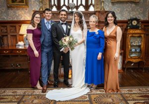 Luxury Castle Wedding - Family wedding photo - Pink Lime Studios Wedding Photography