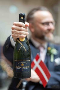 Wedding Party Photography - Bottle of Wine - Pink Lime Studios Wedding Photography