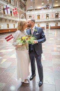 Wedding Party Photography - couple just married - Pink Lime Studios Wedding Photography