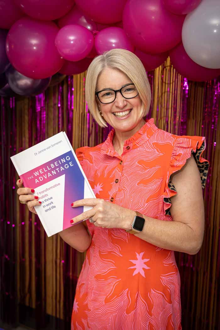 the wellbeing advantage book author headshot