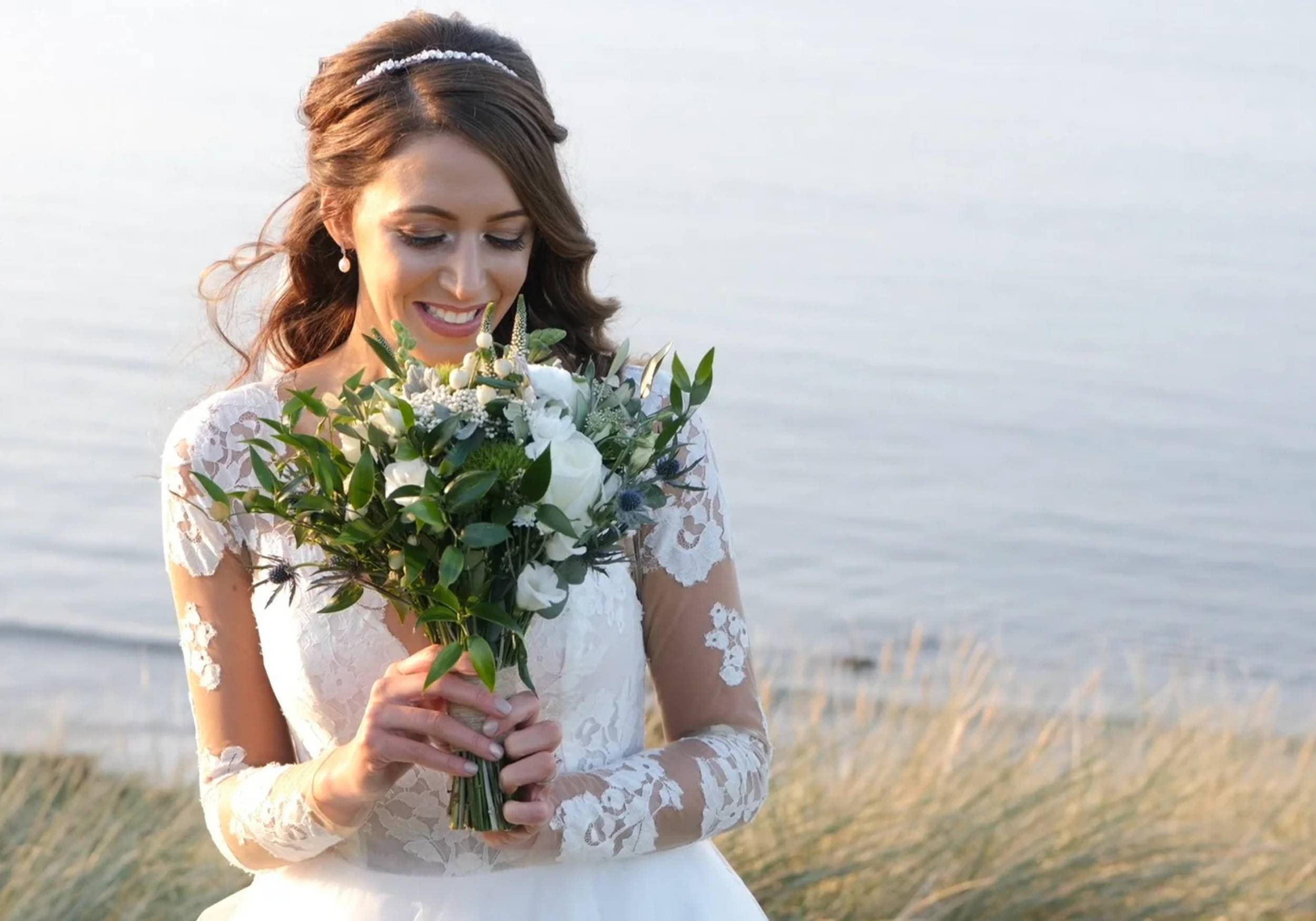 Beach Wedding Photographs - Sligo Wedding Photography - Pink Lime Studios